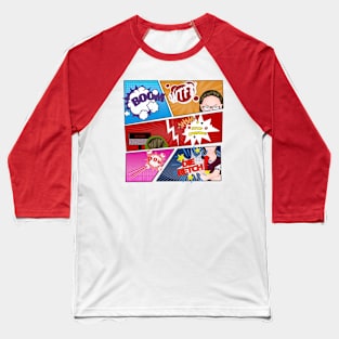 Pop art - Kaz playing Baseball T-Shirt